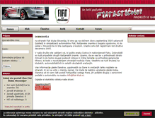 Tablet Screenshot of fiat-klub.si